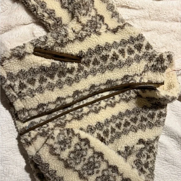 ETOILE ISABEL MARANT Mackensy Fuzzy Zip-Front Jacket - Picture 5 of 9